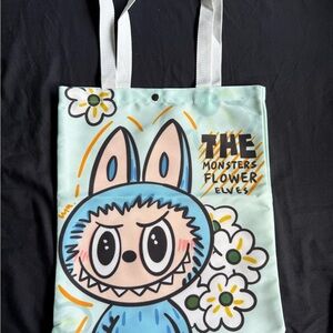 Colorful Labubu Tote Bag